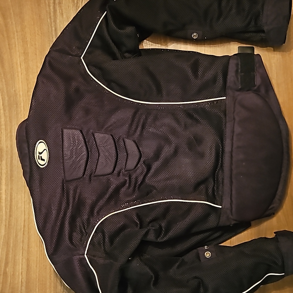 FIELDSHEER PhosLite Padded Armor Motorcycle Jacket Mesh Zip Out Womens Size 10 - Picture 7 of 9